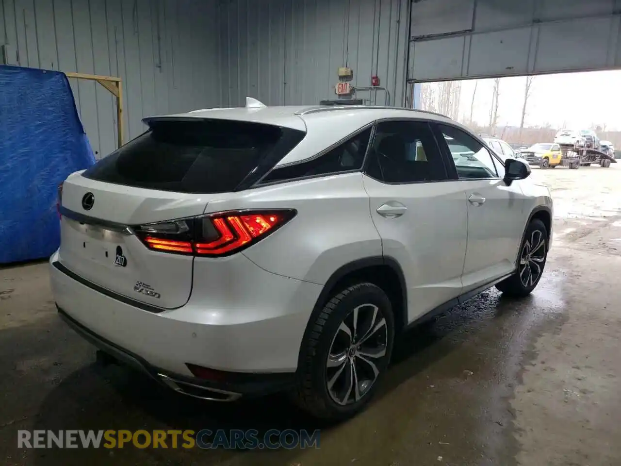 3 Photograph of a damaged car 2T2HZMDA8MC258423 LEXUS RX350 2021