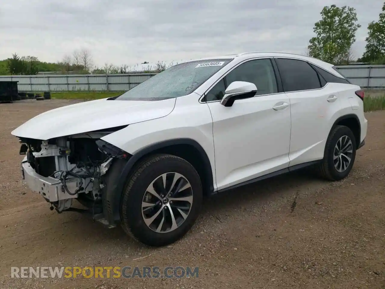 1 Photograph of a damaged car 2T2HZMDA8MC260110 LEXUS RX350 2021