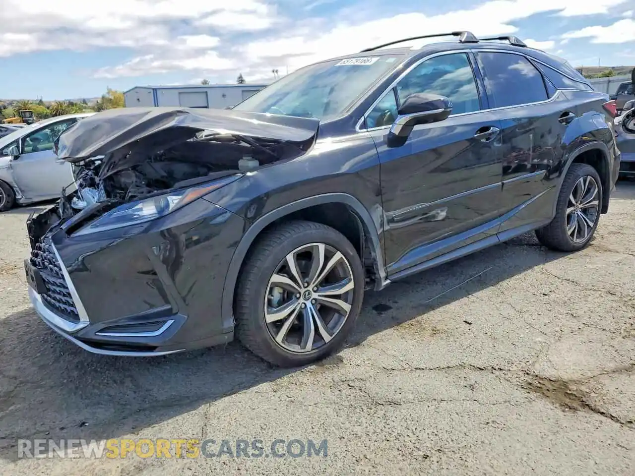 1 Photograph of a damaged car 2T2HZMDA8MC261726 LEXUS RX350 2021