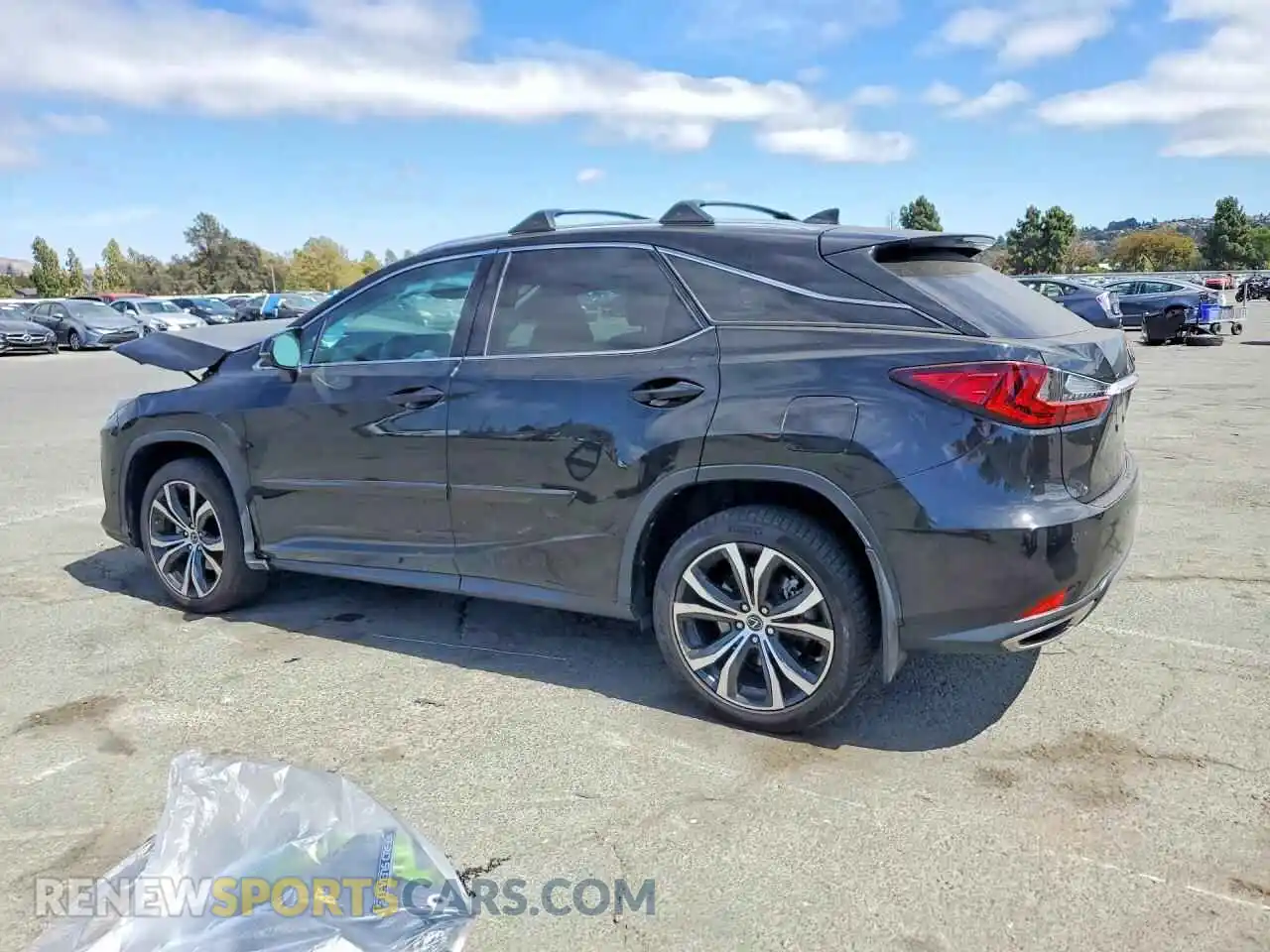 2 Photograph of a damaged car 2T2HZMDA8MC261726 LEXUS RX350 2021