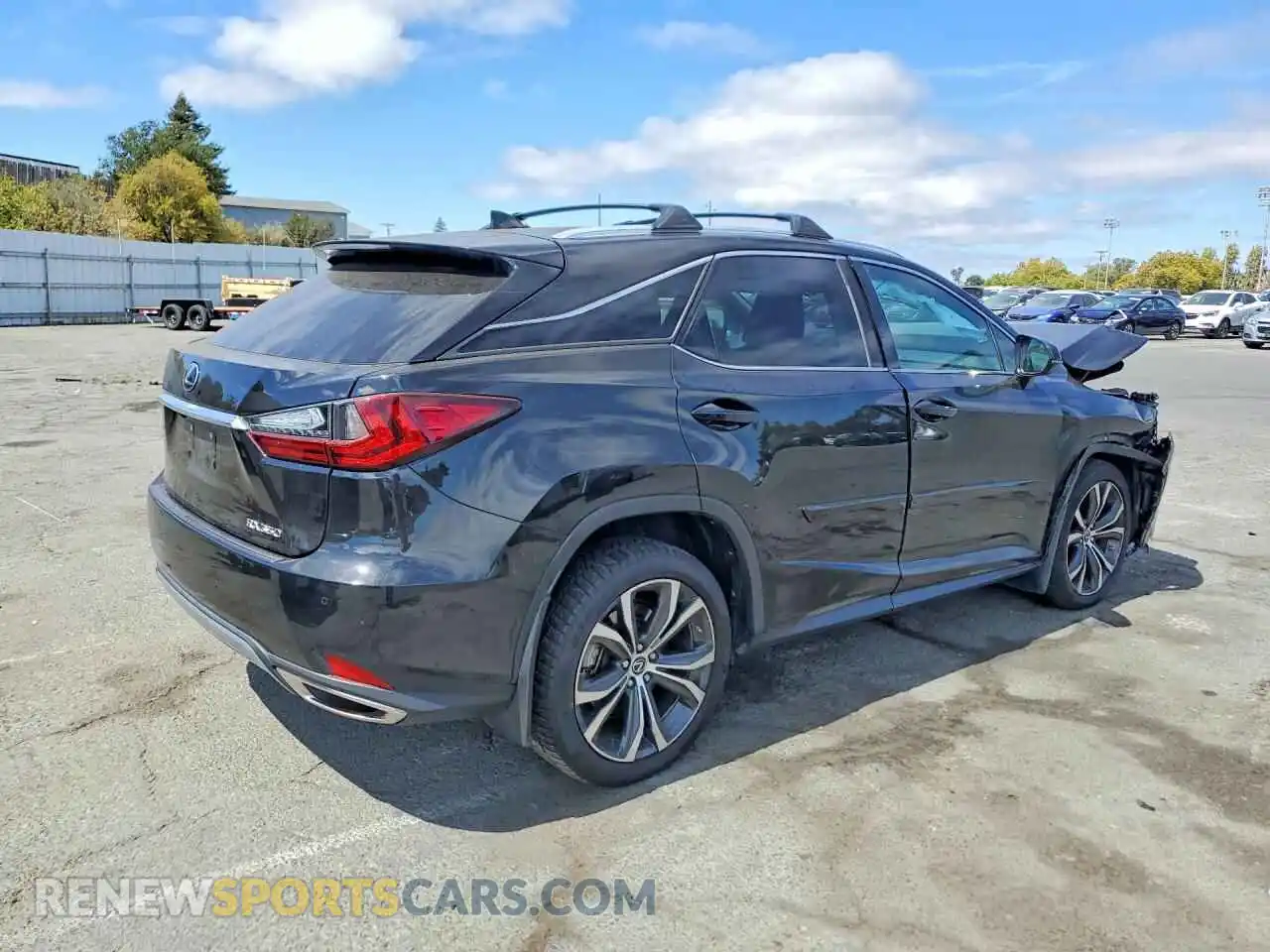 3 Photograph of a damaged car 2T2HZMDA8MC261726 LEXUS RX350 2021