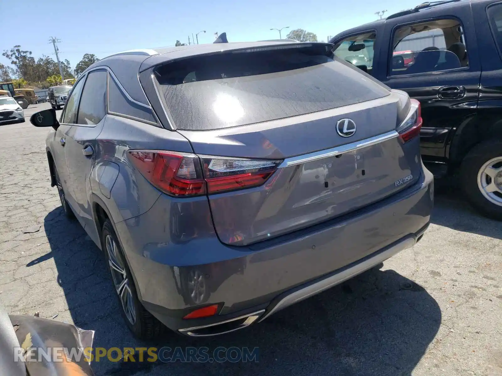 3 Photograph of a damaged car 2T2HZMDA8MC266943 LEXUS RX350 2021