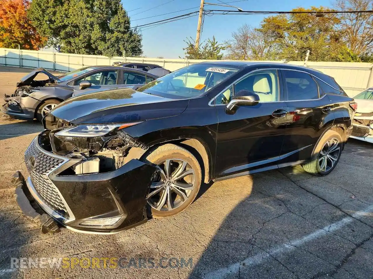 1 fotografías del automóvil dañado 2T2HZMDA8MC268739 LEXUS RX350 2021