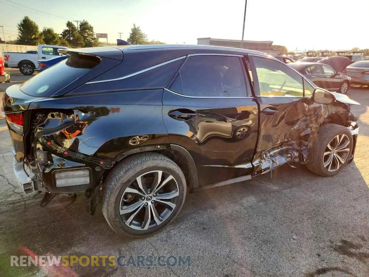 3 fotografías del automóvil dañado 2T2HZMDA8MC268739 LEXUS RX350 2021