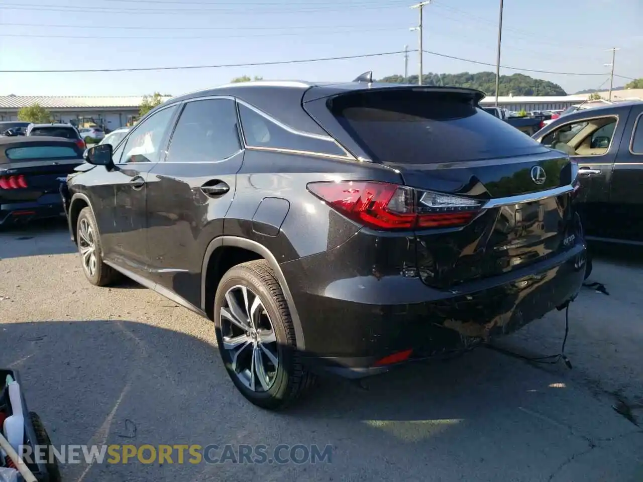 3 Photograph of a damaged car 2T2HZMDA8MC273309 LEXUS RX350 2021