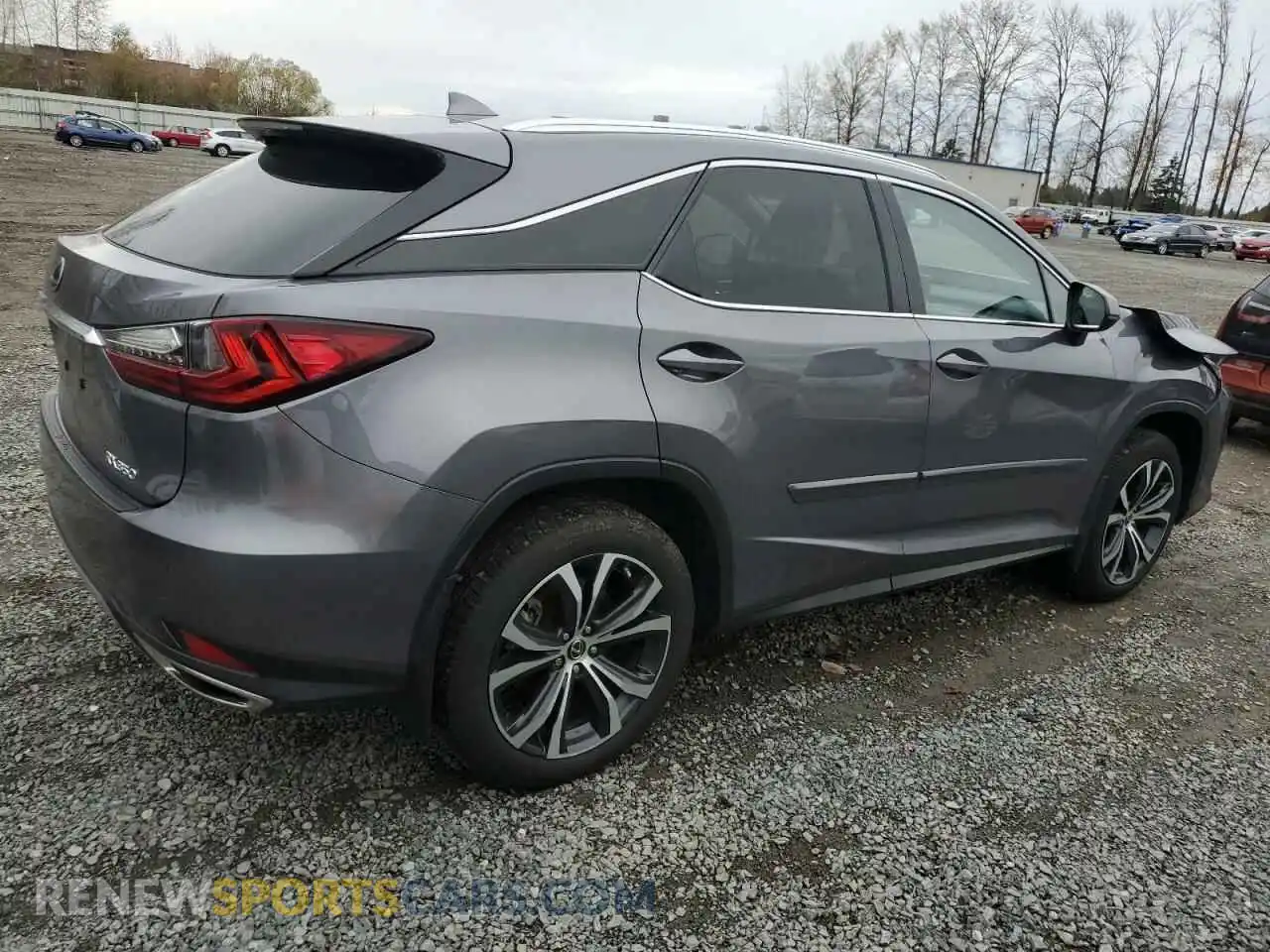 3 fotografías del automóvil dañado 2T2HZMDA9MC259855 LEXUS RX350 2021