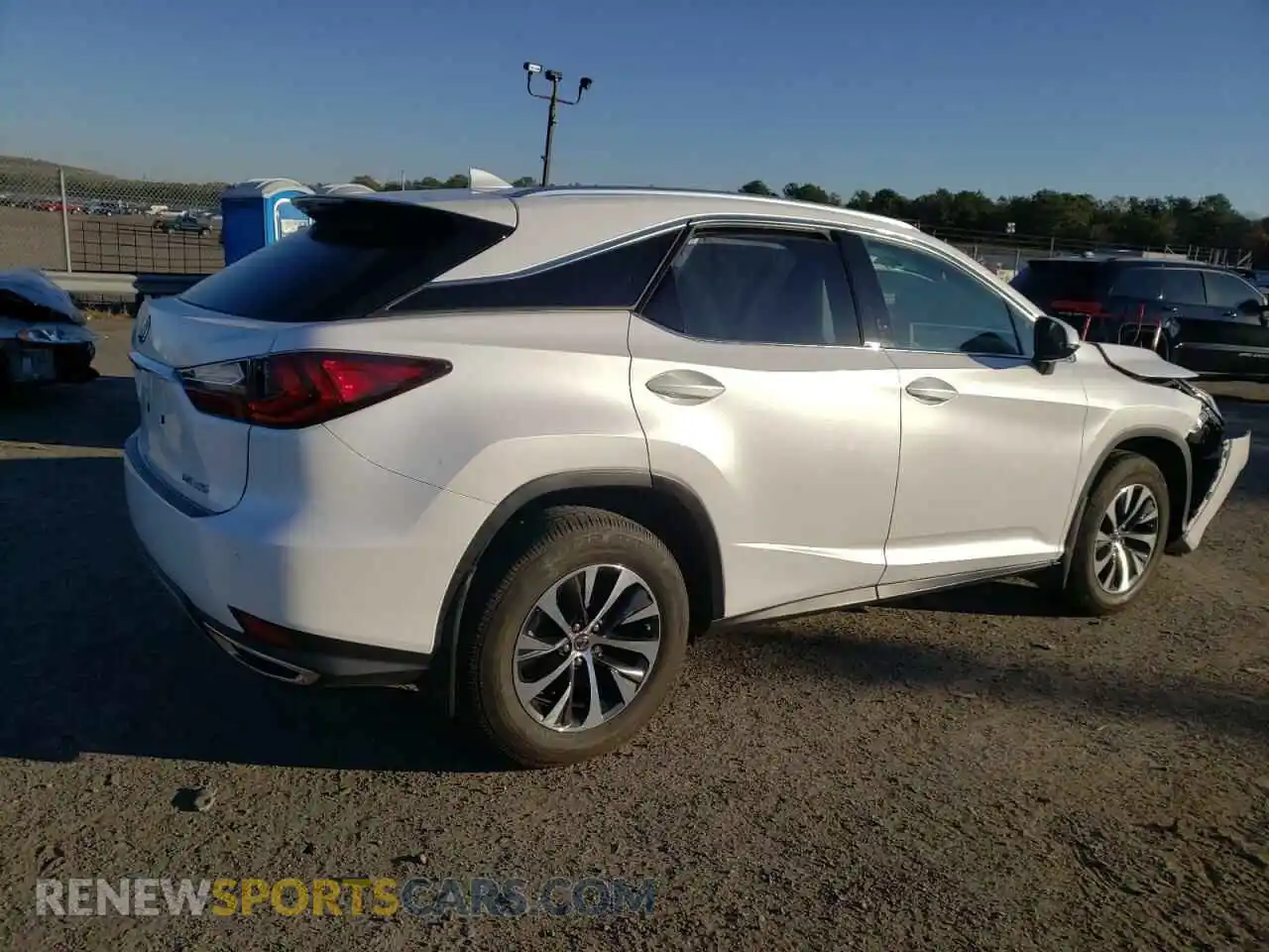 3 Photograph of a damaged car 2T2HZMDA9MC260035 LEXUS RX350 2021