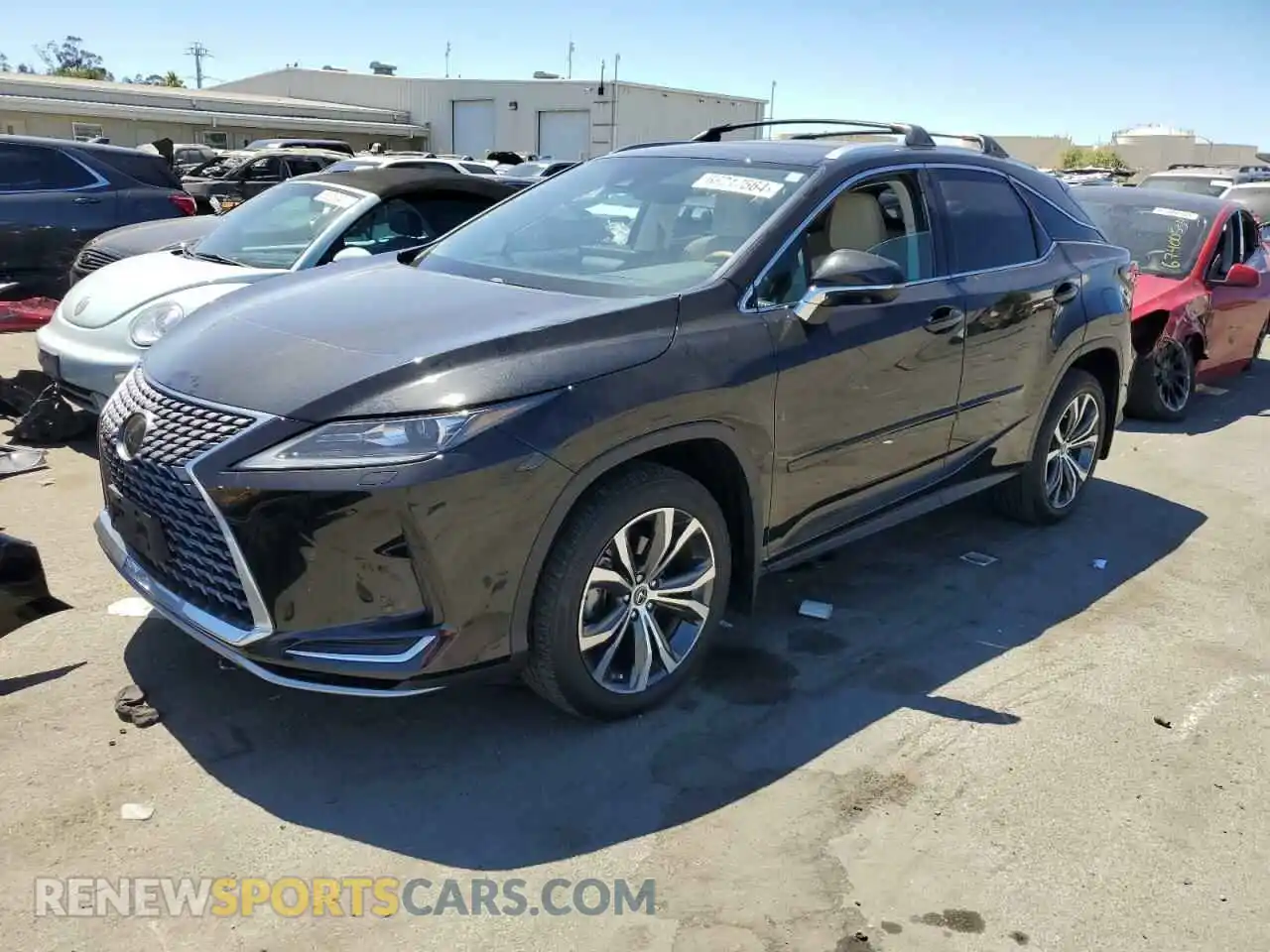 1 Photograph of a damaged car 2T2HZMDA9MC273724 LEXUS RX350 2021