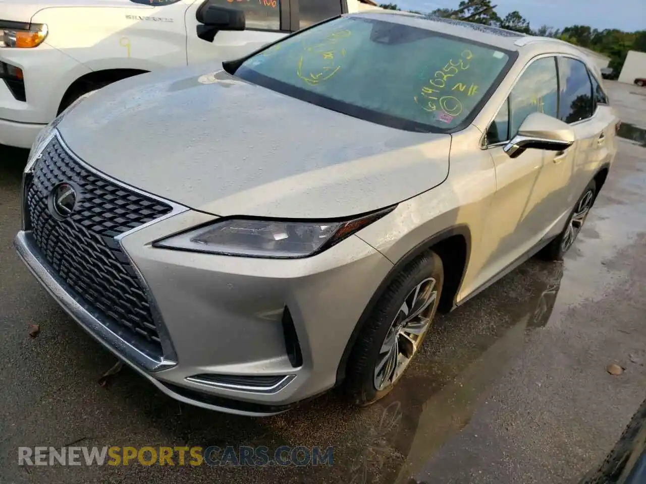 2 Photograph of a damaged car 2T2HZMDA9MC279359 LEXUS RX350 2021
