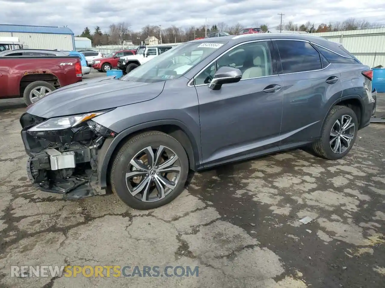 1 Photograph of a damaged car 2T2HZMDA9MC289969 LEXUS RX350 2021