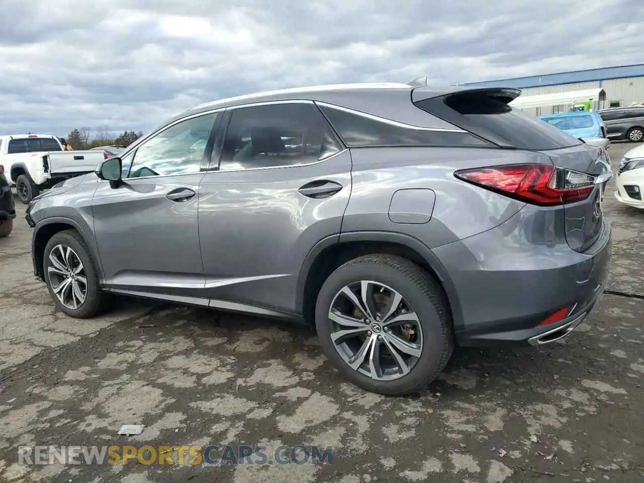 2 Photograph of a damaged car 2T2HZMDA9MC289969 LEXUS RX350 2021