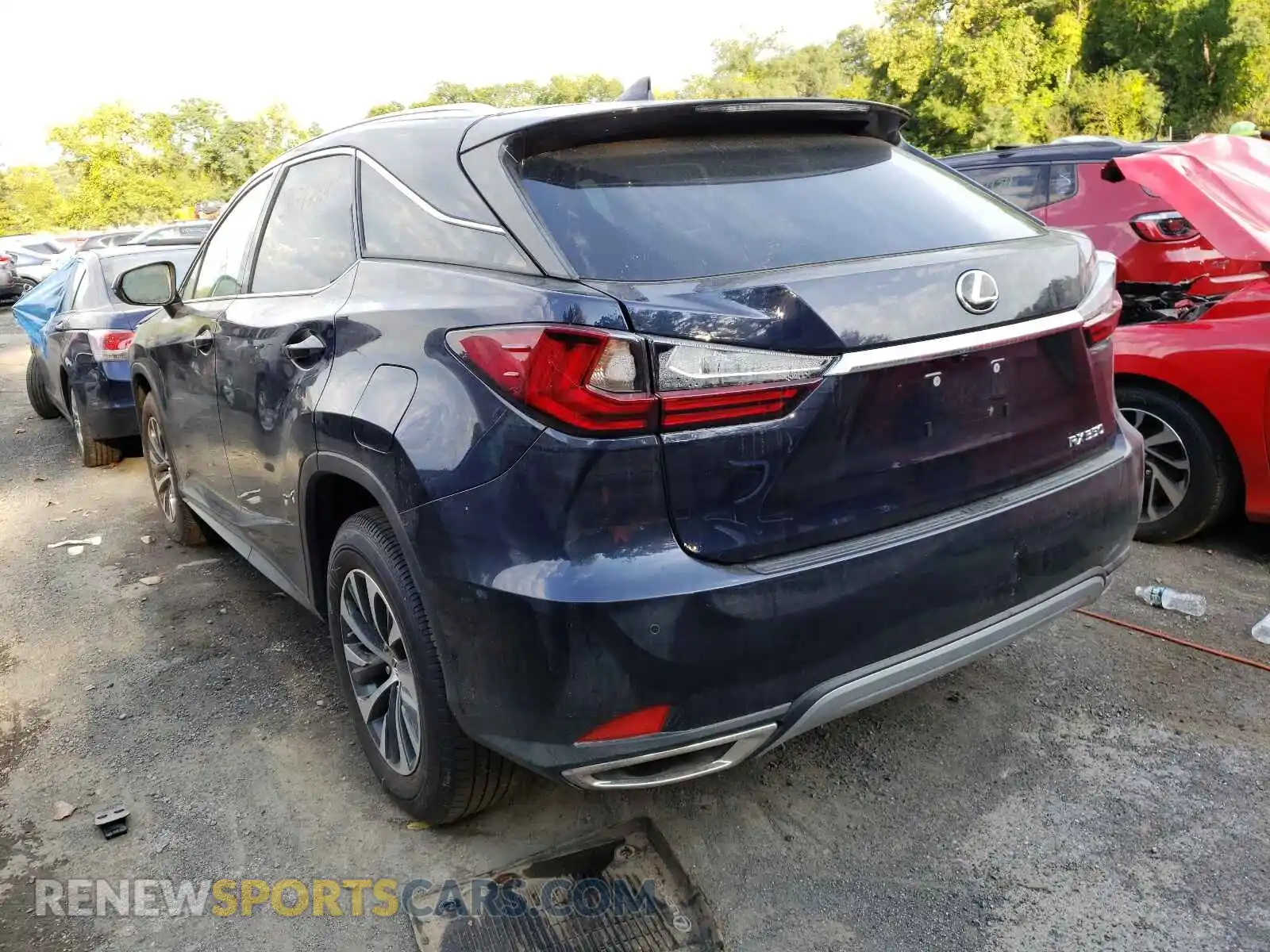 3 Photograph of a damaged car 2T2HZMDA9MC300534 LEXUS RX350 2021