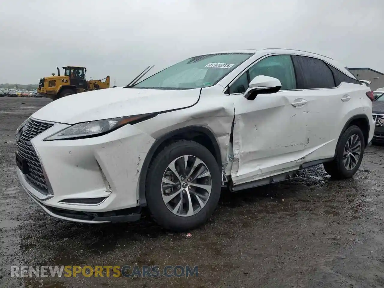 1 Photograph of a damaged car 2T2HZMDA9MC304339 LEXUS RX350 2021
