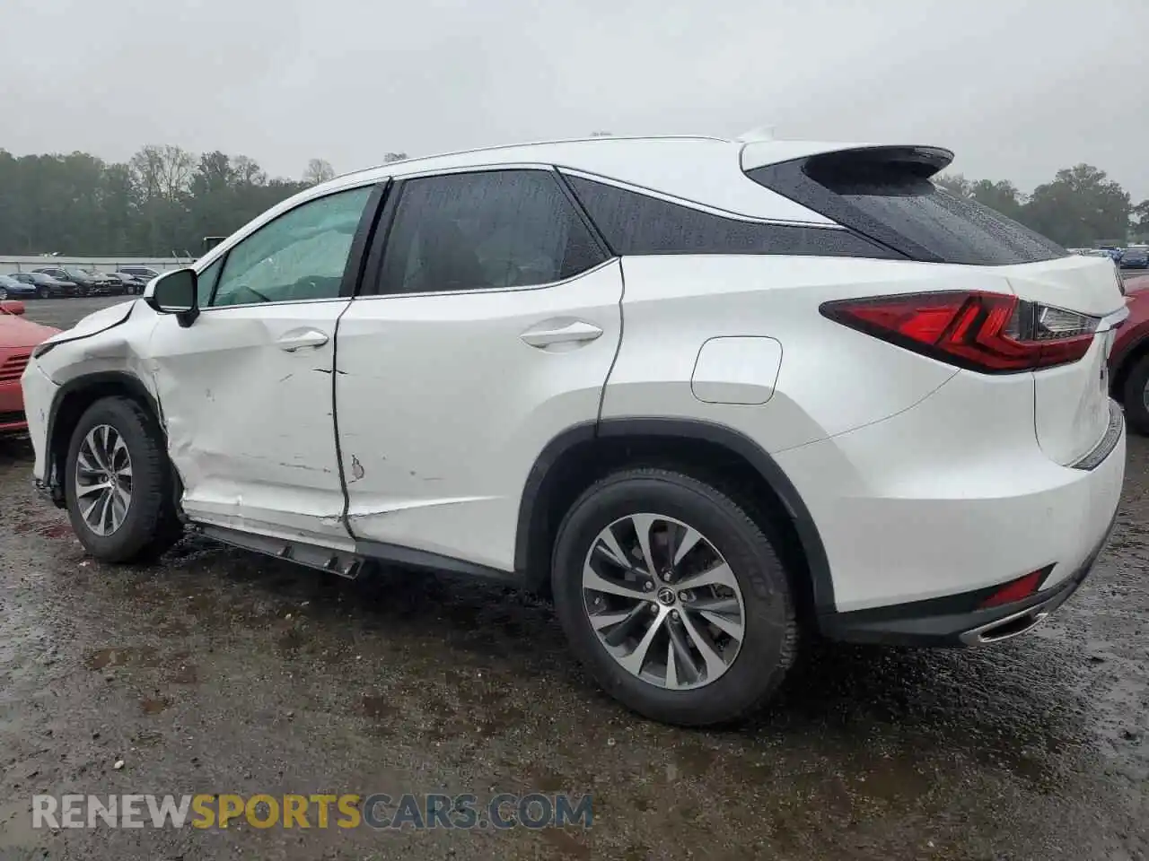 2 Photograph of a damaged car 2T2HZMDA9MC304339 LEXUS RX350 2021