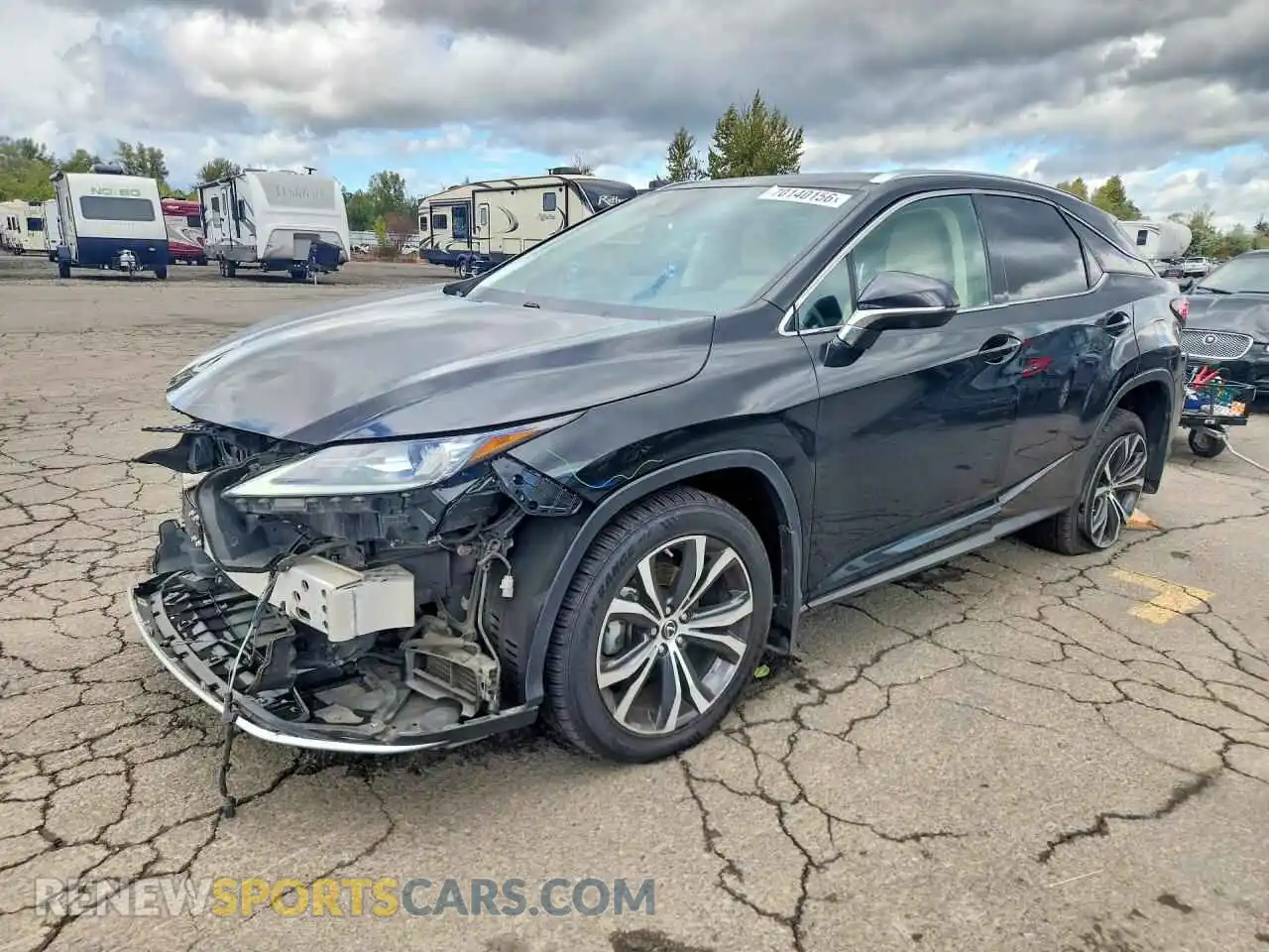 1 Photograph of a damaged car 2T2HZMDAXMC259380 LEXUS RX350 2021