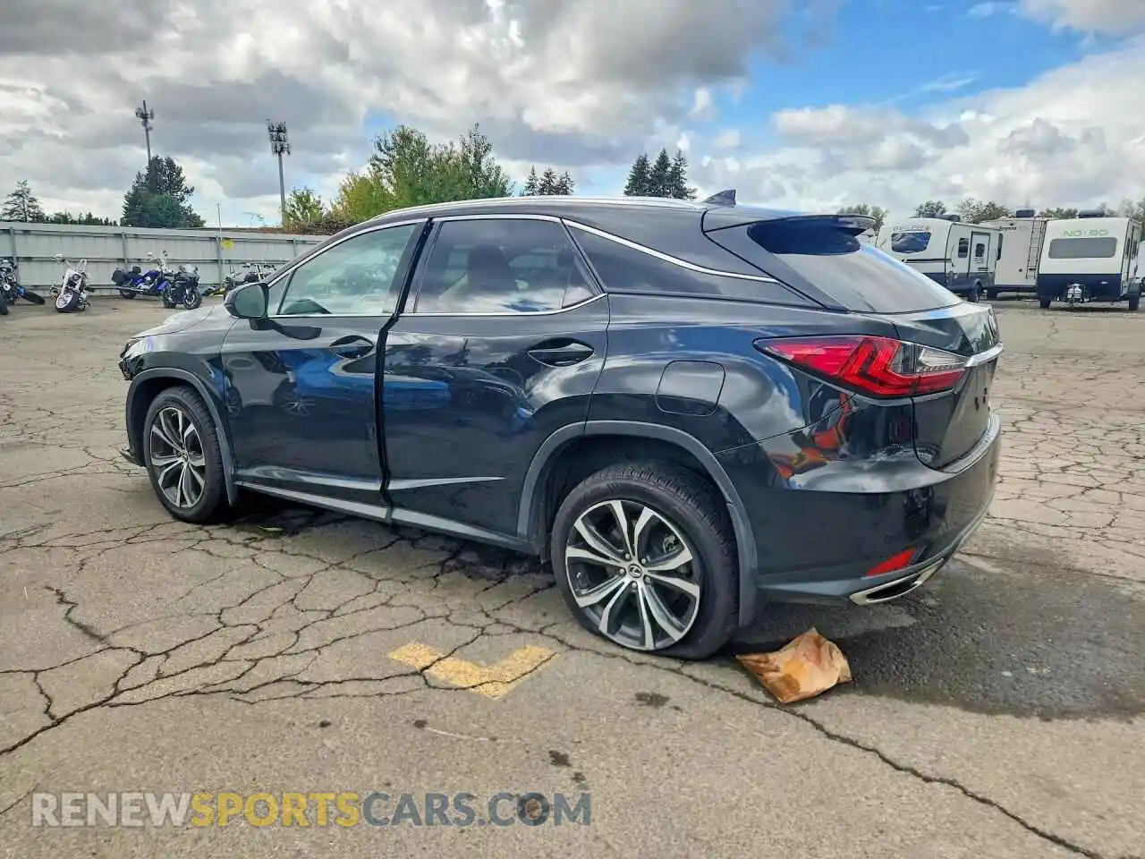 2 Photograph of a damaged car 2T2HZMDAXMC259380 LEXUS RX350 2021