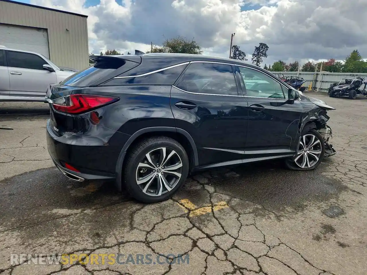 3 Photograph of a damaged car 2T2HZMDAXMC259380 LEXUS RX350 2021