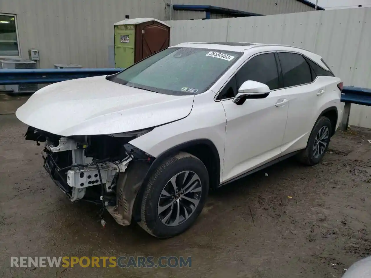 1 Photograph of a damaged car 2T2HZMDAXMC271609 LEXUS RX350 2021