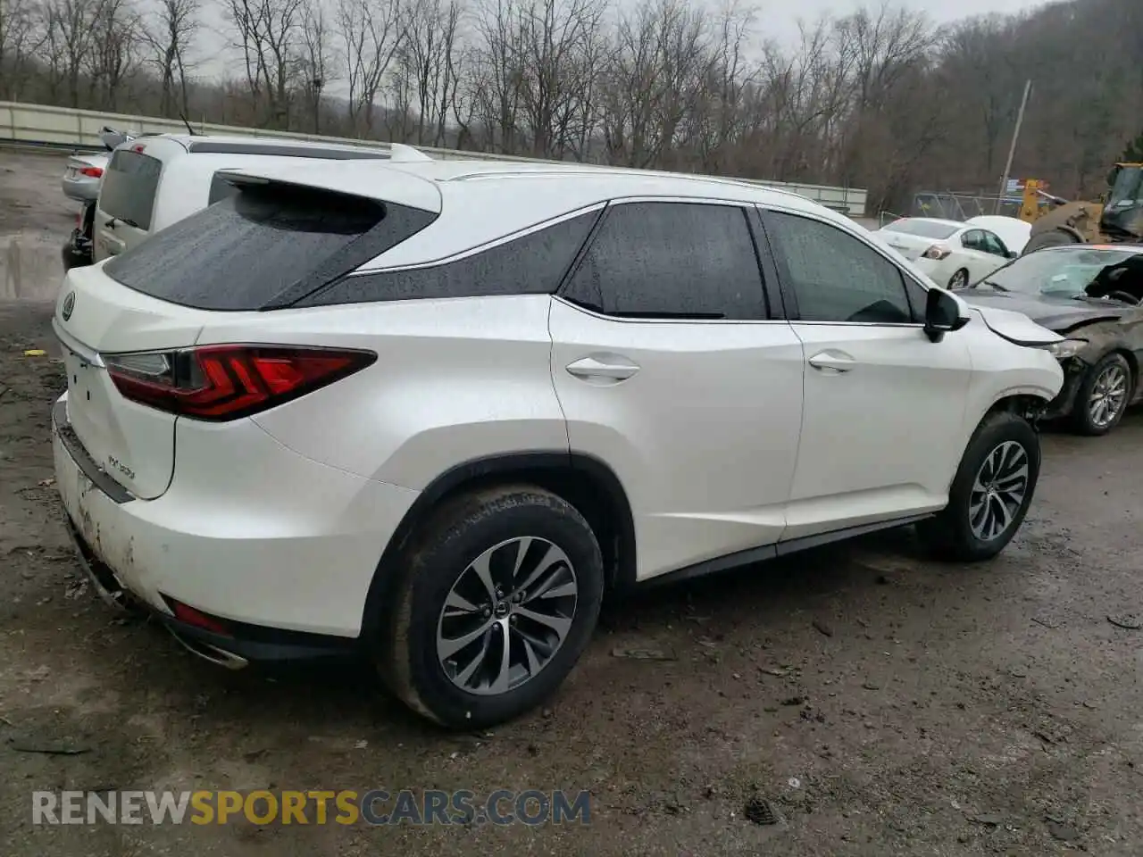 3 Photograph of a damaged car 2T2HZMDAXMC271609 LEXUS RX350 2021