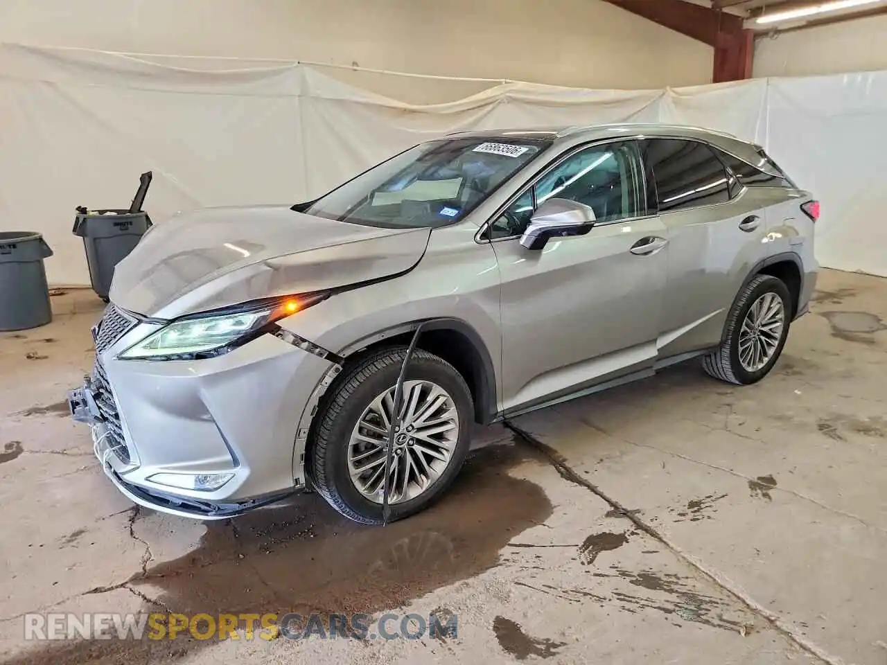 1 Photograph of a damaged car 2T2JZMAA2MC200023 LEXUS RX350 2021