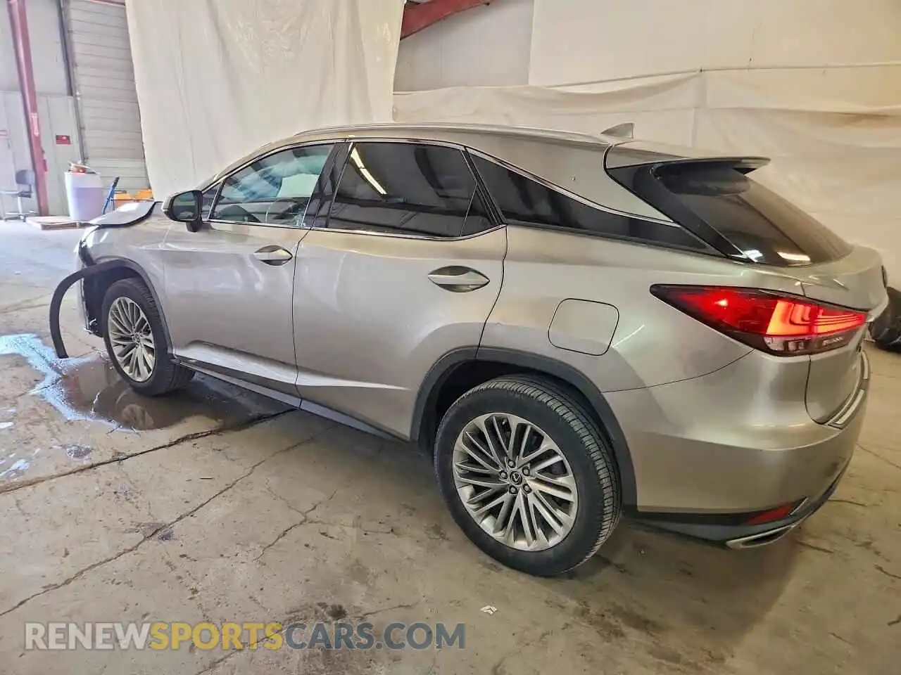 2 Photograph of a damaged car 2T2JZMAA2MC200023 LEXUS RX350 2021