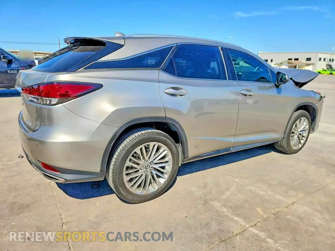 3 Photograph of a damaged car 2T2JZMAA2MC213046 LEXUS RX350 2021