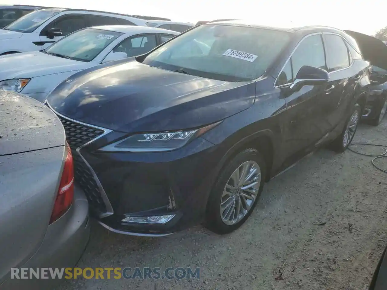 1 fotografías del automóvil dañado 2T2JZMAA3MC198315 LEXUS RX350 2021