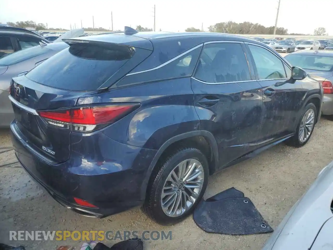 3 fotografías del automóvil dañado 2T2JZMAA3MC198315 LEXUS RX350 2021
