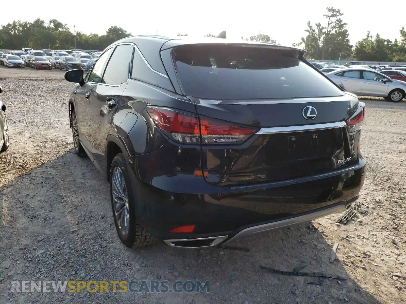 3 Photograph of a damaged car 2T2JZMAA4MC187453 LEXUS RX350 2021