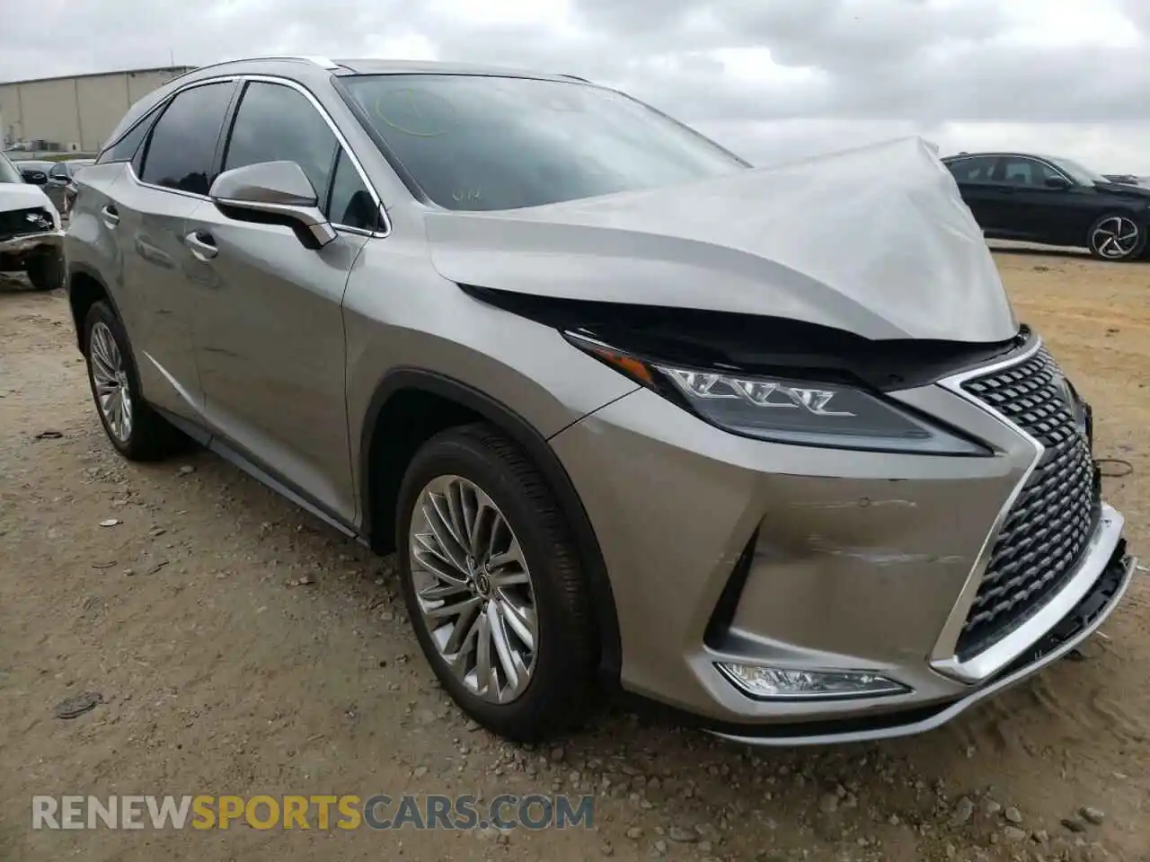 1 Photograph of a damaged car 2T2JZMAA5MC203160 LEXUS RX350 2021