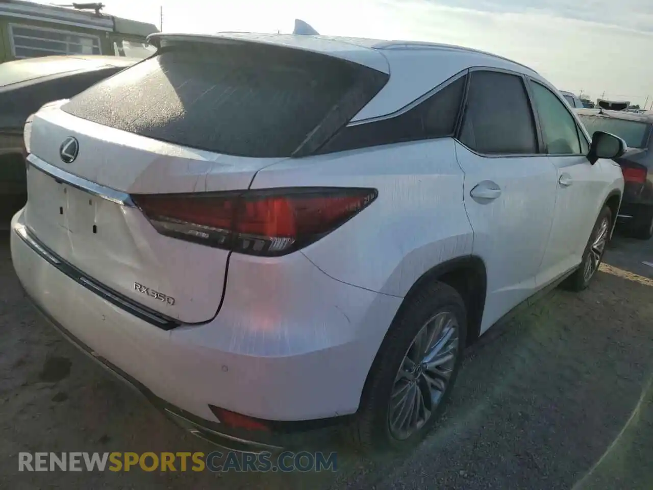 3 Photograph of a damaged car 2T2JZMAA8MC187634 LEXUS RX350 2021