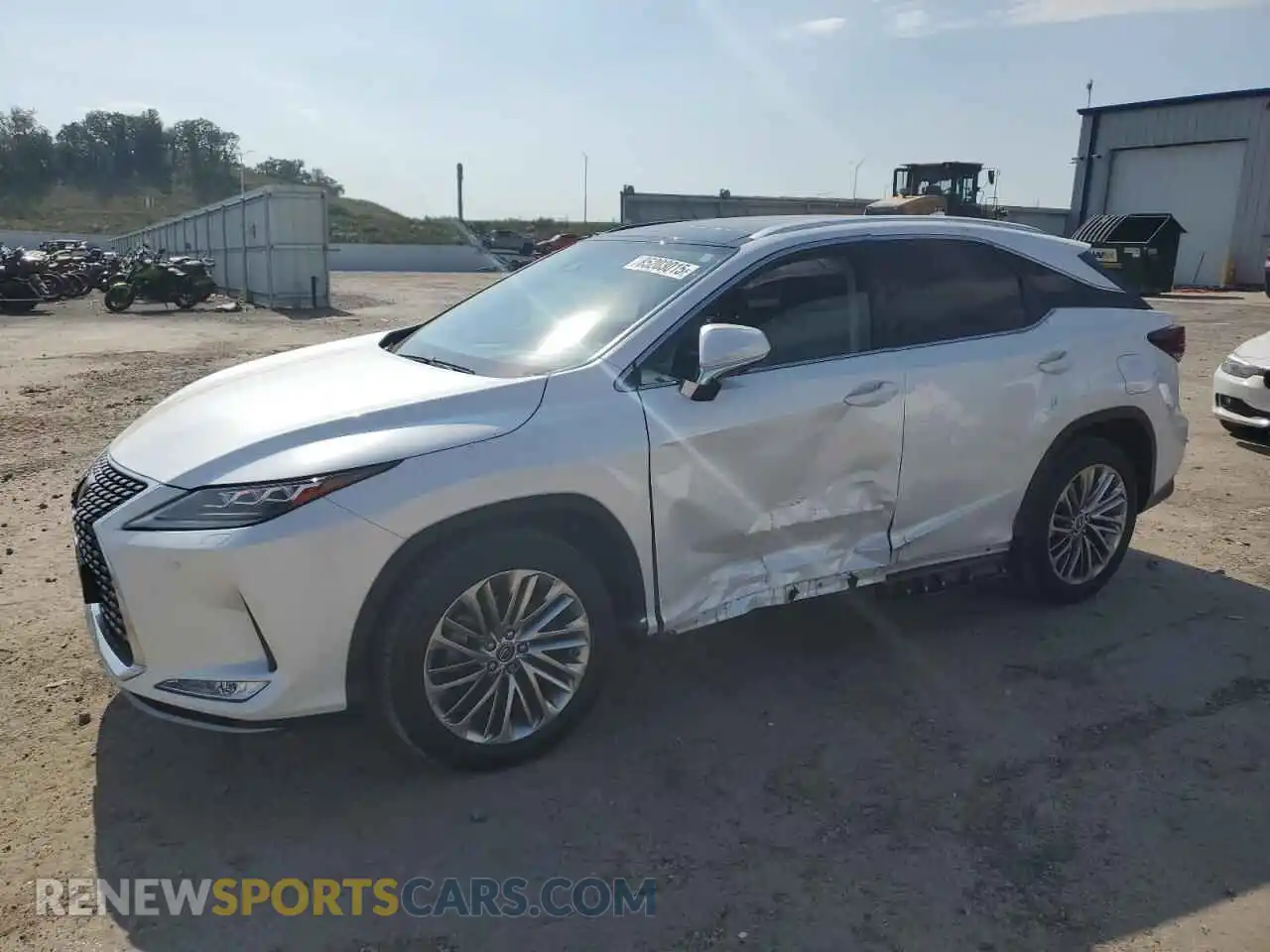 1 Photograph of a damaged car 2T2JZMDA1MC271600 LEXUS RX350 2021