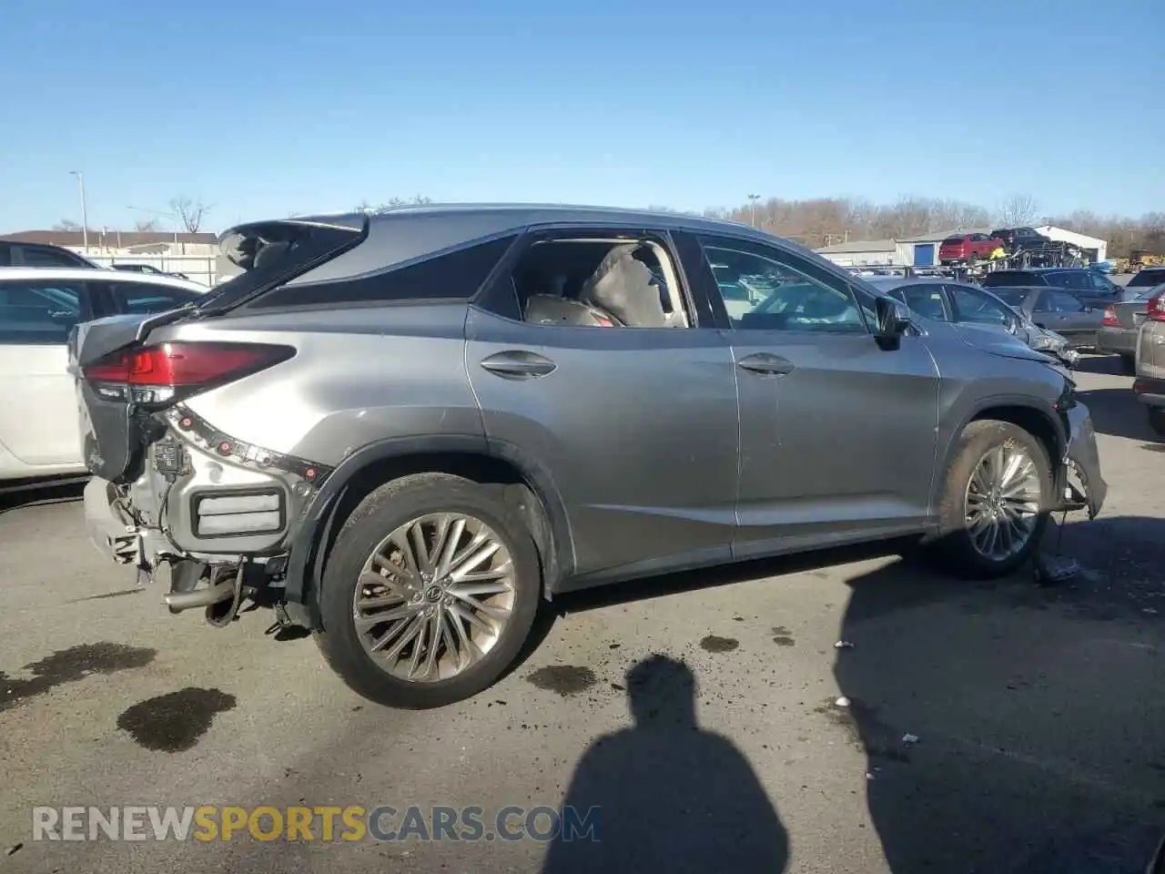 3 Photograph of a damaged car 2T2JZMDA6MC279840 LEXUS RX350 2021