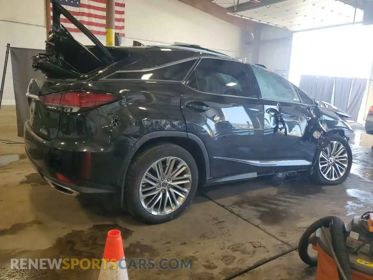 3 Фотография поврежденного автомобиля 2T2JZMDA9MC307520 LEXUS RX350 2021