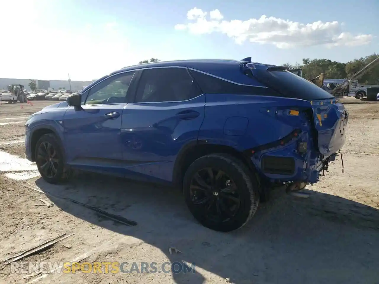 2 Photograph of a damaged car 2T2SZMAA4MC195797 LEXUS RX350 2021