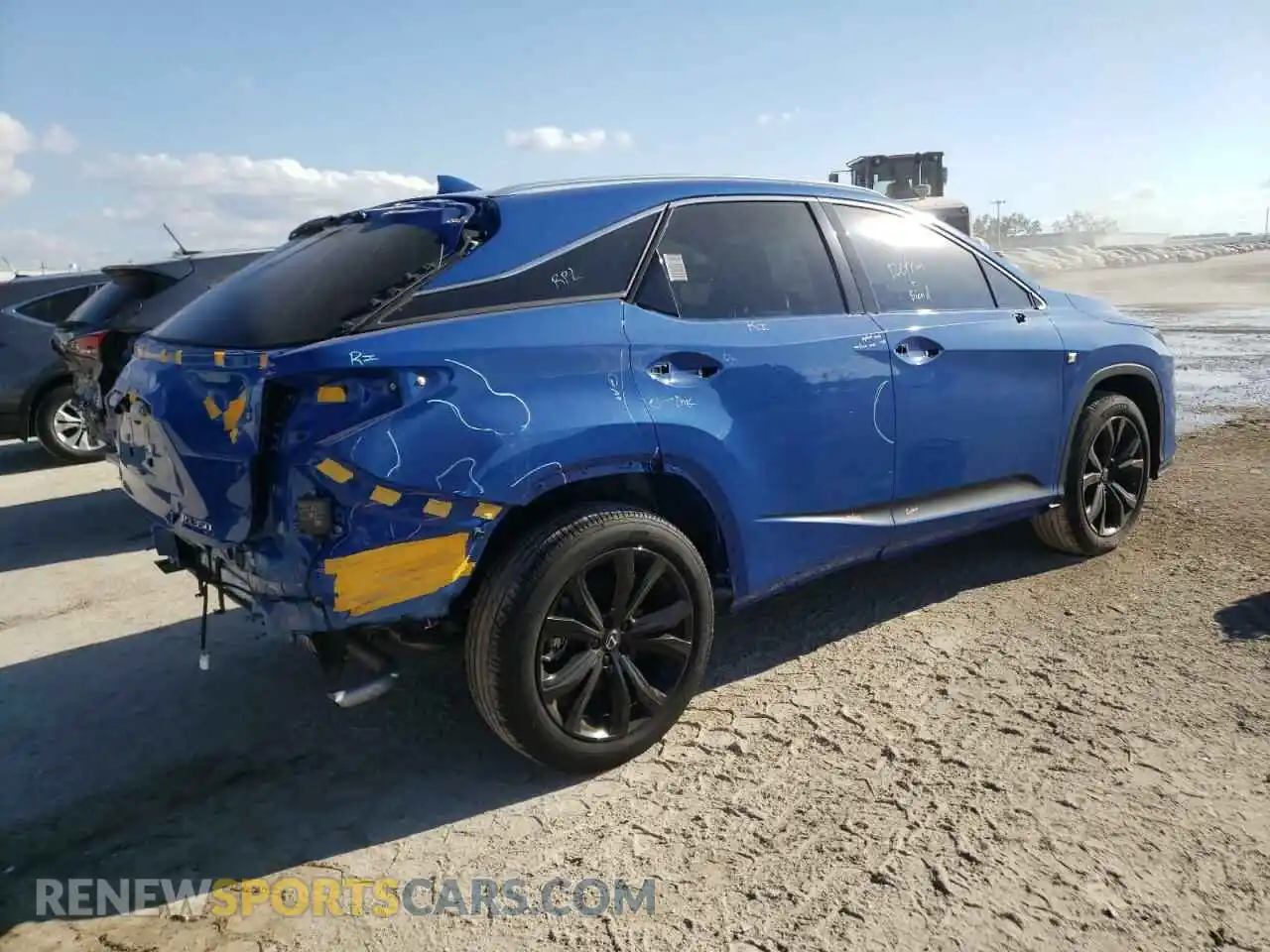 3 Photograph of a damaged car 2T2SZMAA4MC195797 LEXUS RX350 2021