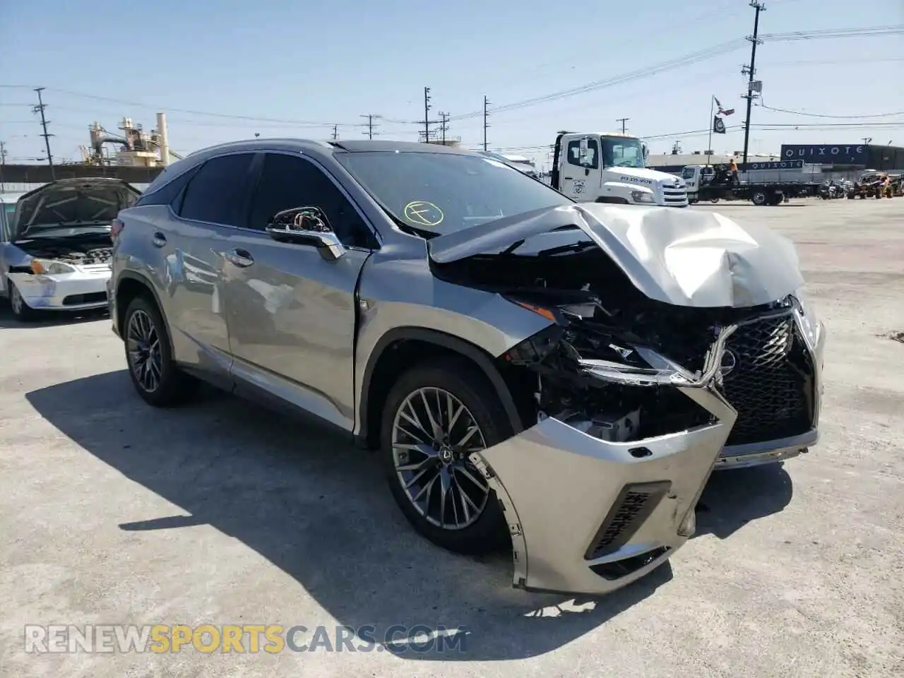1 Photograph of a damaged car 2T2YZMDA1MC296771 LEXUS RX350 2021