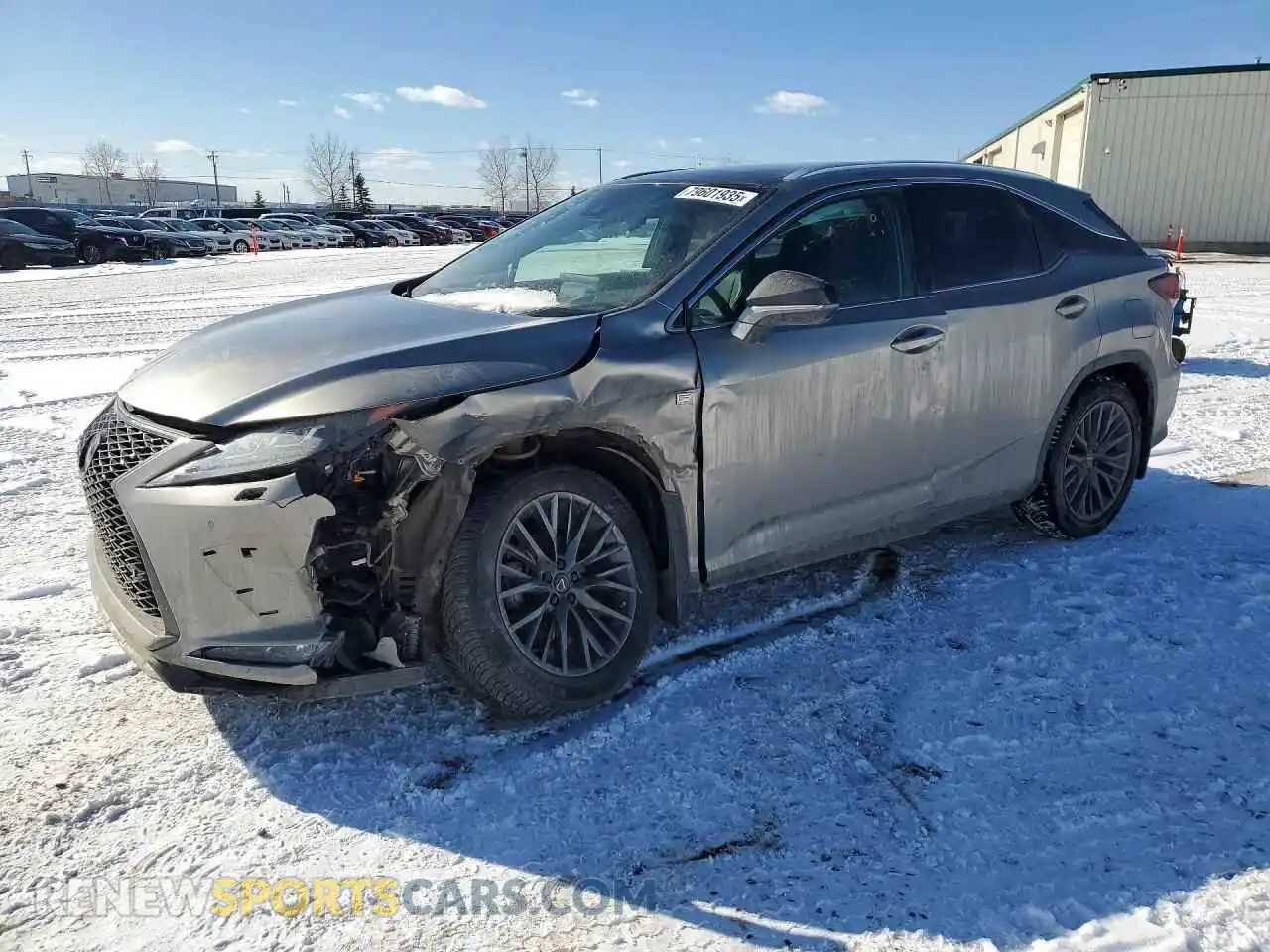 1 Photograph of a damaged car 2T2YZMDA5MC274272 LEXUS RX350 2021