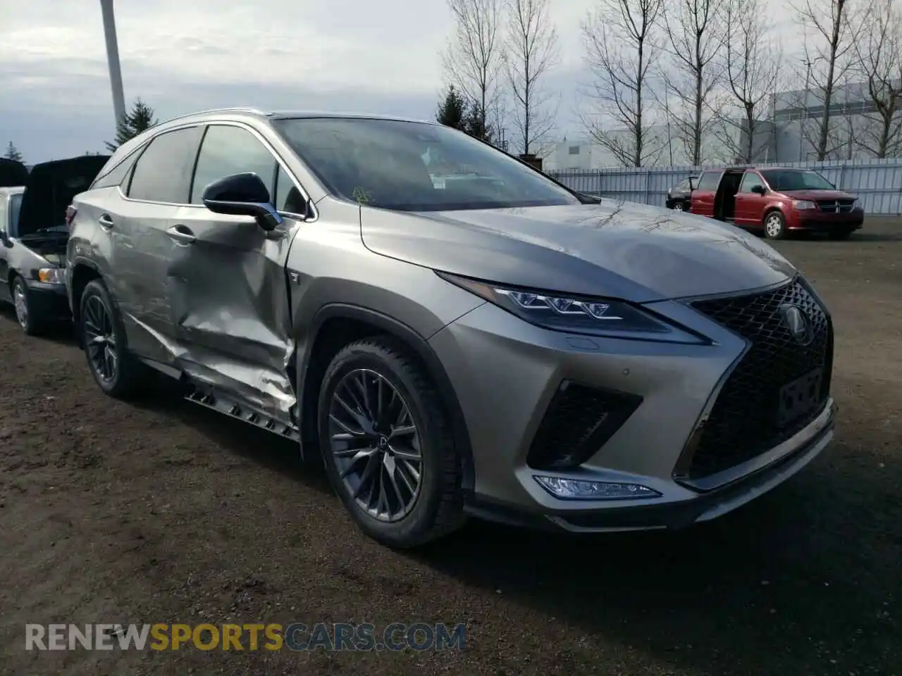 1 fotografías del automóvil dañado 2T2YZMDA7MC303917 LEXUS RX350 2021