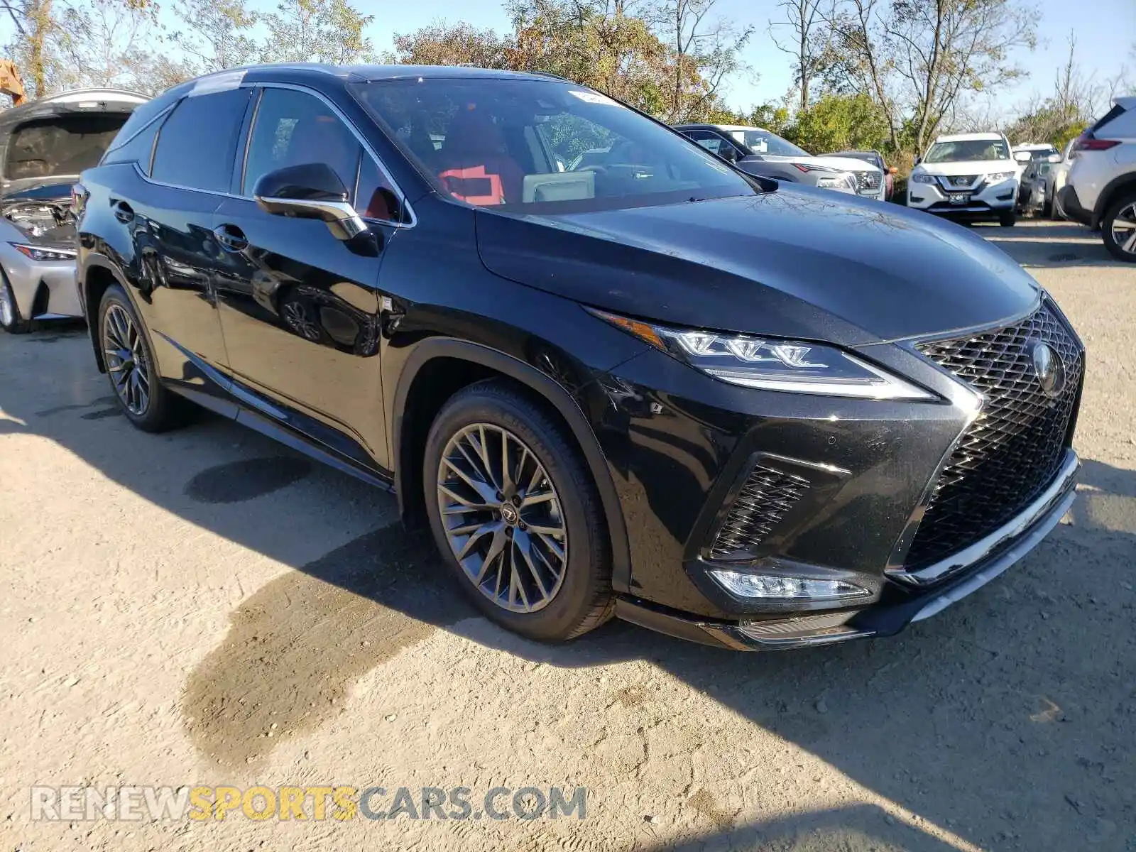 1 Photograph of a damaged car 2T2YZMDA7MC306185 LEXUS RX350 2021