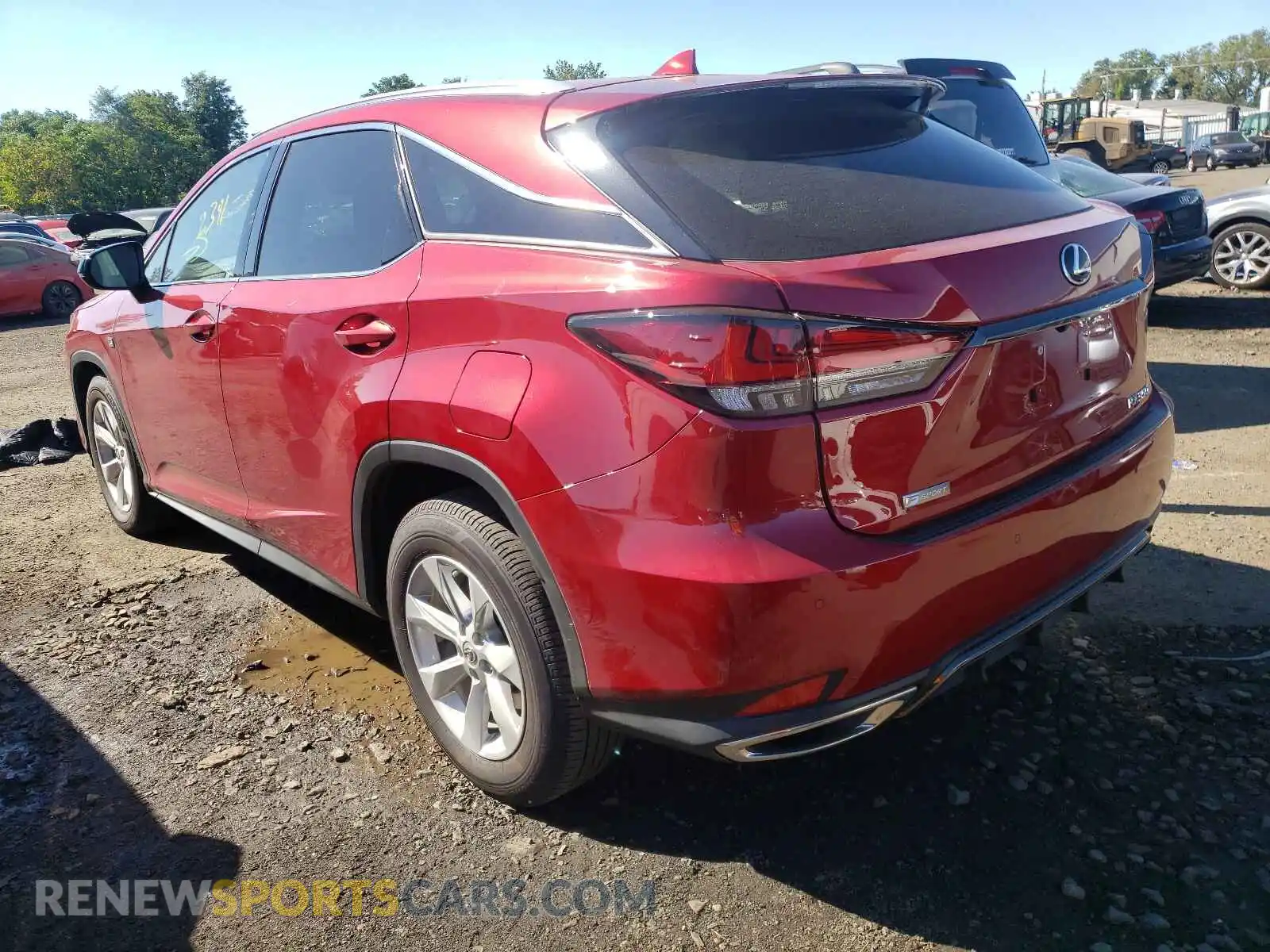 3 Photograph of a damaged car 2T2YZMDA8MC300685 LEXUS RX350 2021