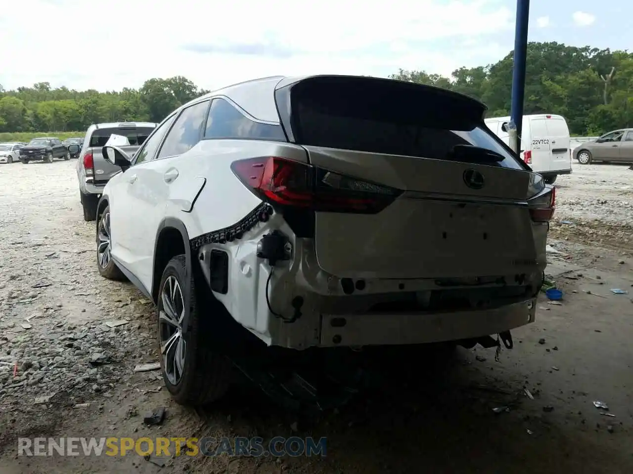 3 Photograph of a damaged car JTJHZKEA1M2018925 LEXUS RX350 2021