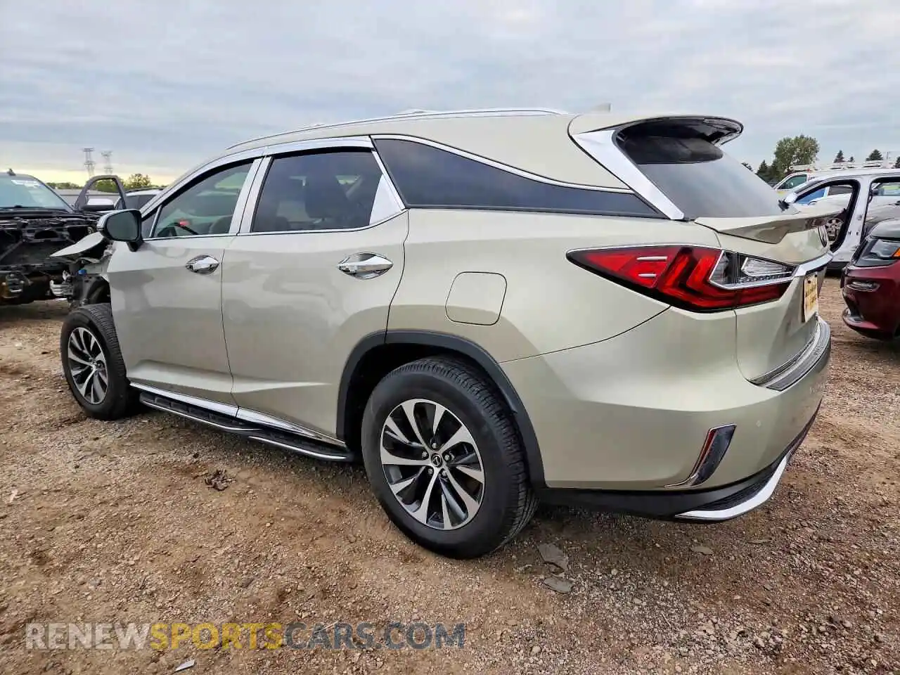 2 Photograph of a damaged car JTJHZKFA0M2027498 LEXUS RX350 2021