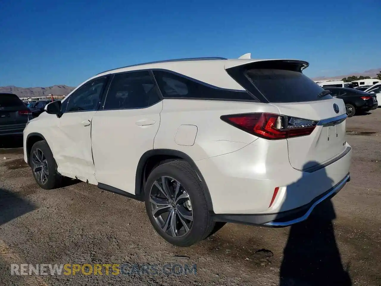 2 Photograph of a damaged car JTJHZKFA0M2032863 LEXUS RX350 2021