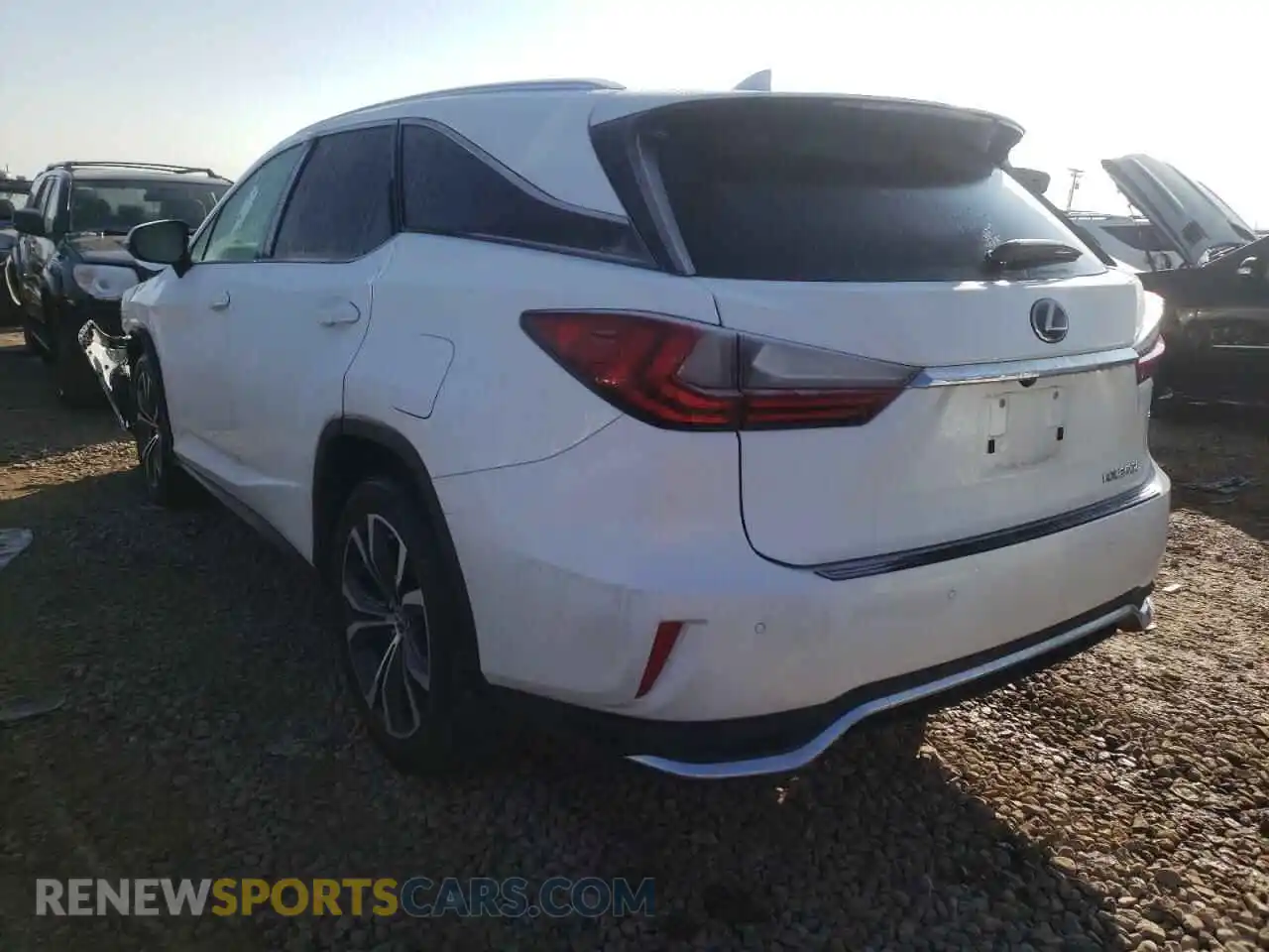 3 Photograph of a damaged car JTJHZKFA1M2031091 LEXUS RX350 2021