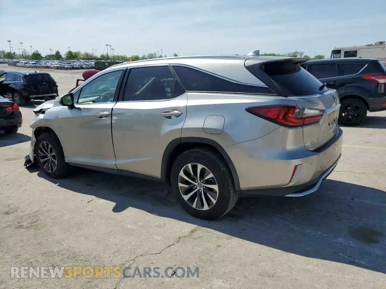 2 Photograph of a damaged car JTJHZKFA2M2030340 LEXUS RX350 2021