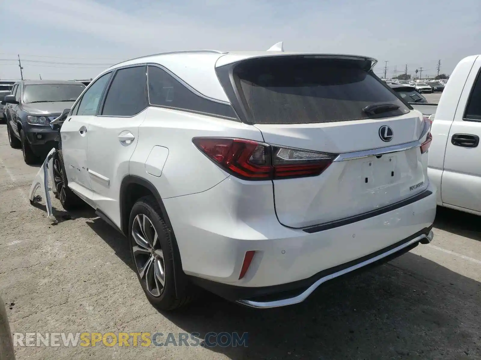 3 Фотография поврежденного автомобиля JTJHZKFA3M2029102 LEXUS RX350 2021