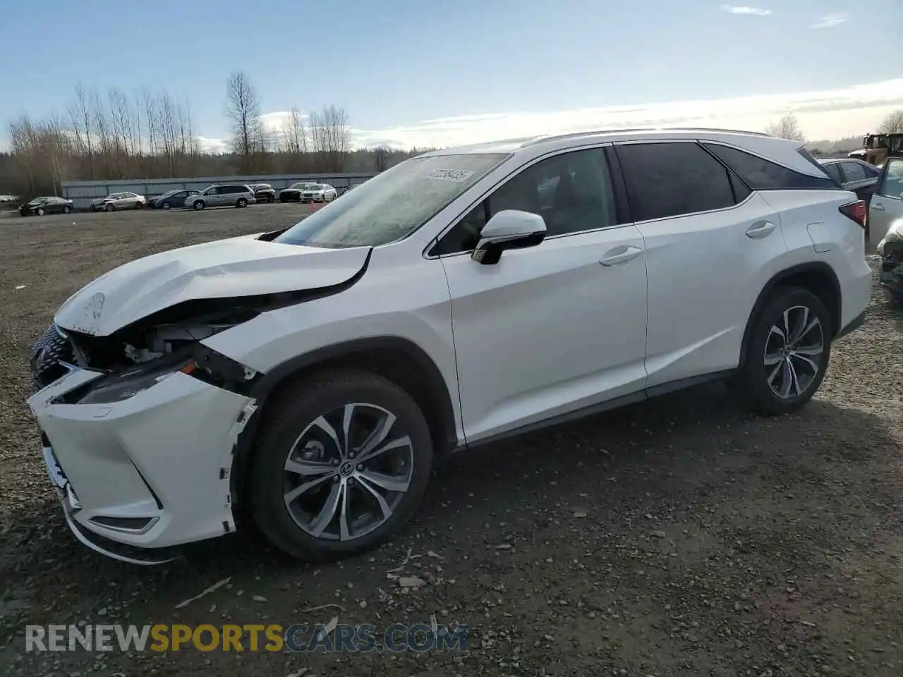 1 Photograph of a damaged car JTJHZKFA5M2033300 LEXUS RX350 2021