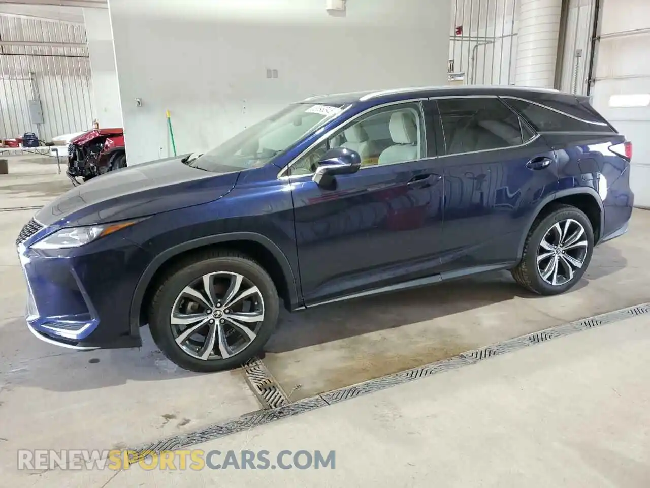 1 Photograph of a damaged car JTJHZKFA7M2029605 LEXUS RX350 2021