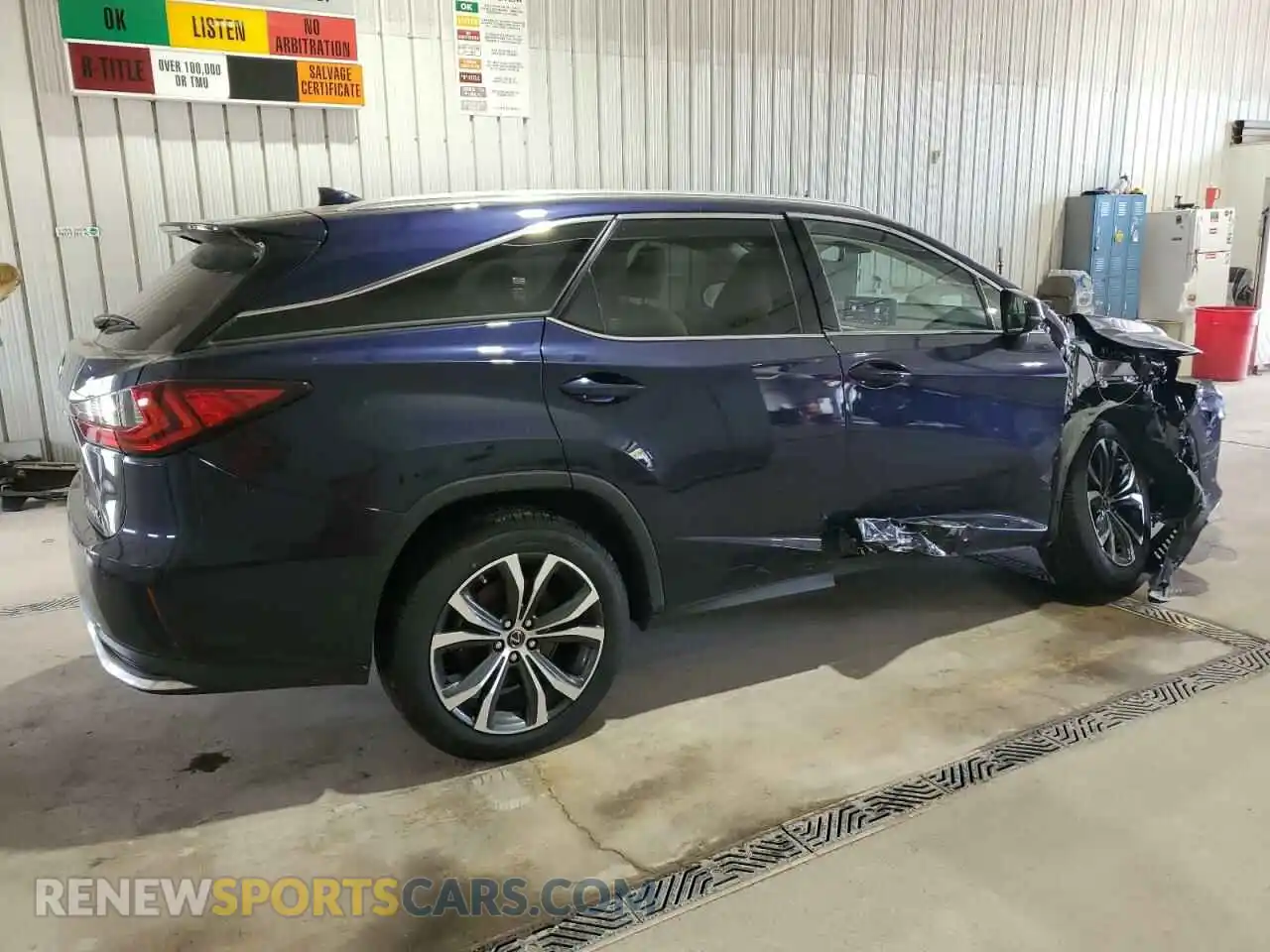 3 Photograph of a damaged car JTJHZKFA7M2029605 LEXUS RX350 2021